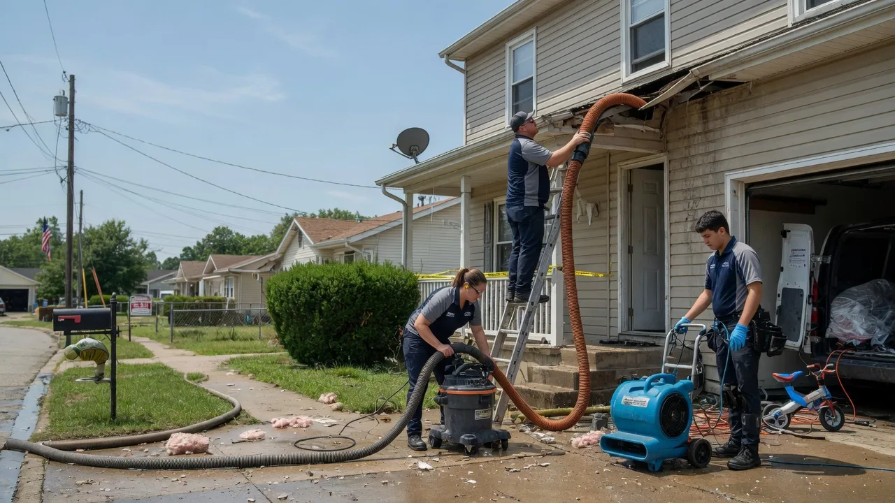 Water Damage Restoration in Middletown, IN near me